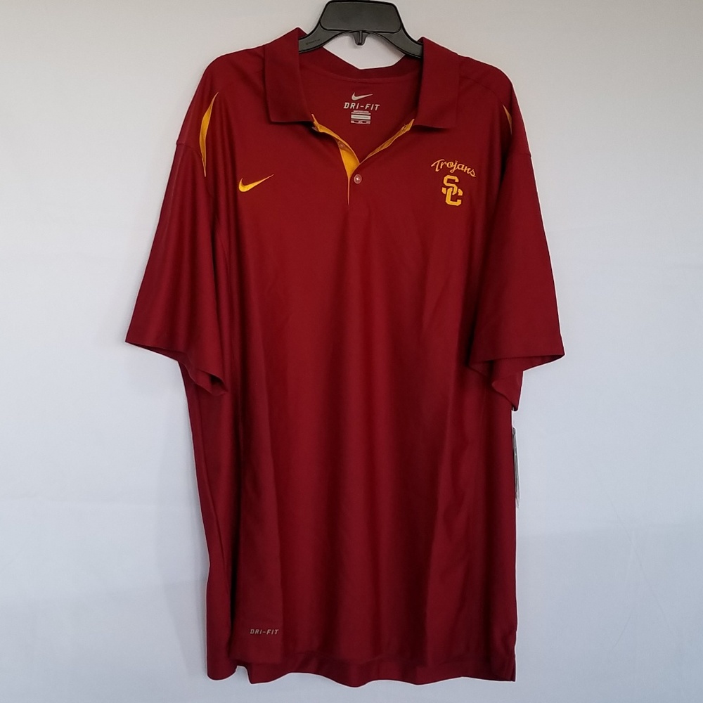 USC TROJAN Nike Dri fit polo